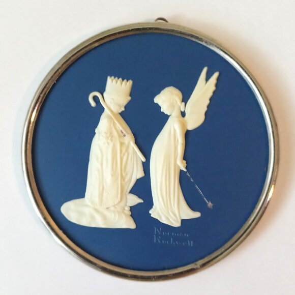 Lot of 5 Christmas Ornaments Norman Rockwell, Doll, Bear, Santa, Snowman - Picture 4 of 11